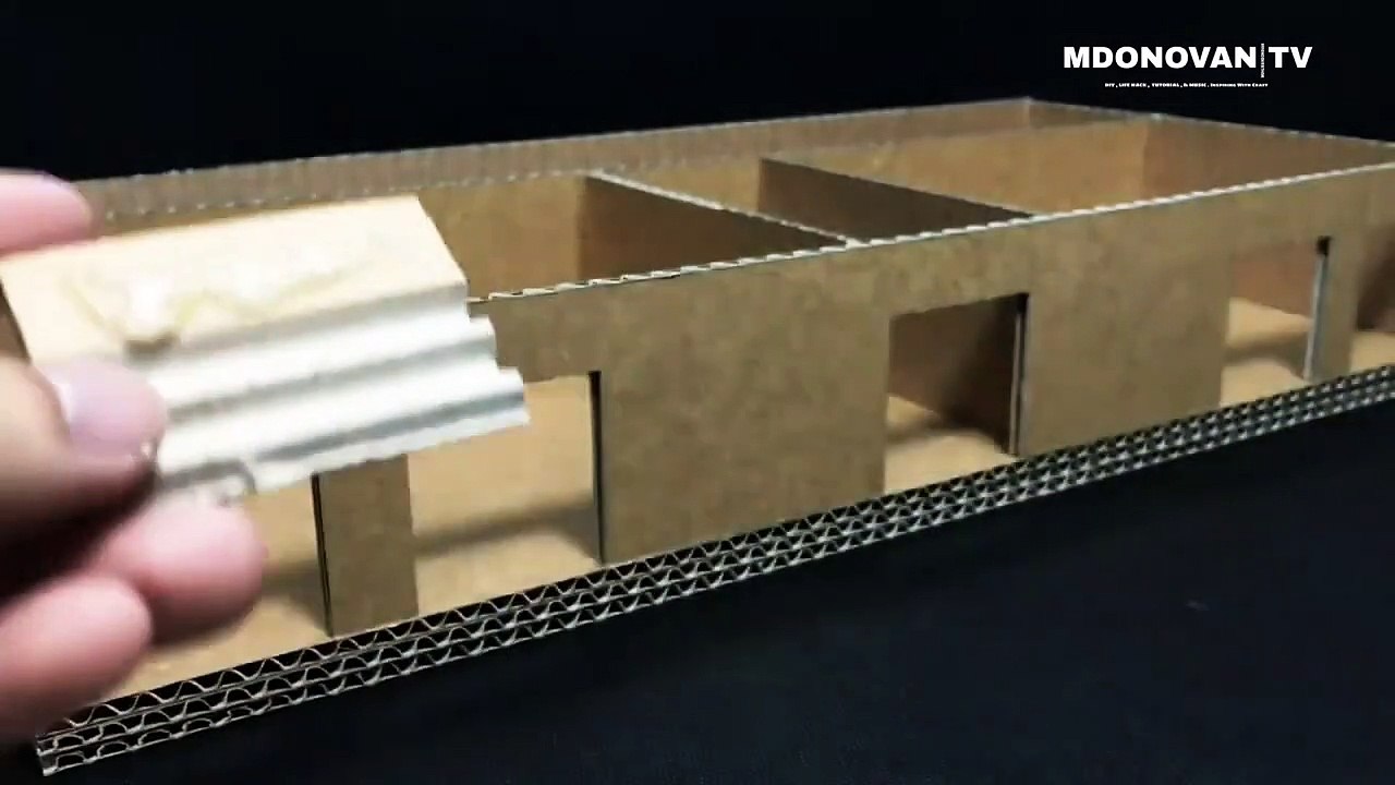 KEREN ‼️ PEMBUATAN RUMAH PUBG DARI KARDUS __ DIY KREATIF