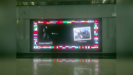 İstanbul Havalimanı'nda Türkiye'ye yardım gönderen ülkelere teşekkür