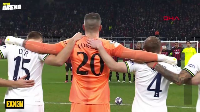 Şampiyonlar Ligi'nde depremde hayatını kaybedenler için saygı duruşu