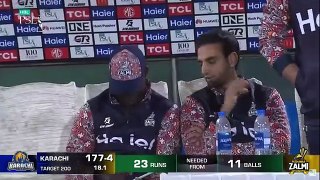 _Last 3 Exciting Overs  Nail Biting Finish  Karachi vs Peshawar  Match2  HBL PSL 8  MI2A_