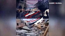 Antakya'daki caddenin deprem öncesi ve sonrası videosu gündem oldu: Ağlaya ağlaya çektim! diyerek paylaştı