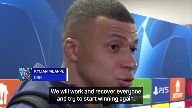 'There's always hope' - Mbappe believes in PSG turnaround