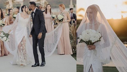 Hardik Pandya Wife Natasa ने Wedding Gown पर लिखवाया Special Word, Reason Reveal | Boldsky