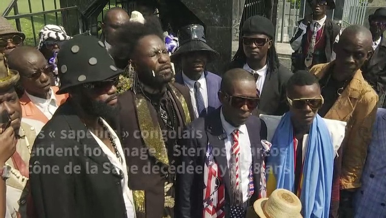 Journée de la sape à Kinshasa : "Nous sommes des artistes" revendiquent les sapeurs