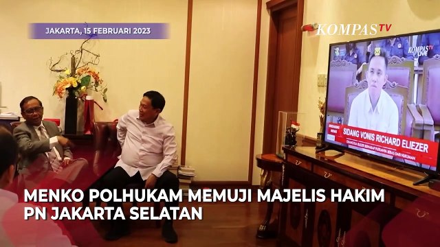 Lengkap! Pujian Menko Polhukam Mahfud MD pada Hakim atas Vonis Eliezer!