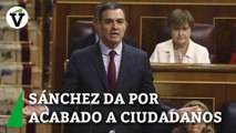 Sánchez da por acabado a Ciudadanos: 