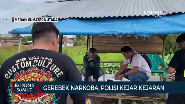 Polisi Kejar Kejaran Dengan Pelaku Narkoba