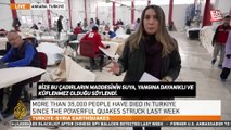 Al Jazeera, çadır üretim merkezini görüntüledi