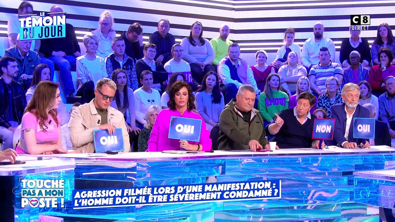 Icy Diamond montre ses seins dans TPMP sur C8 après son agression sexuelle lors d'une manifestation à Paris