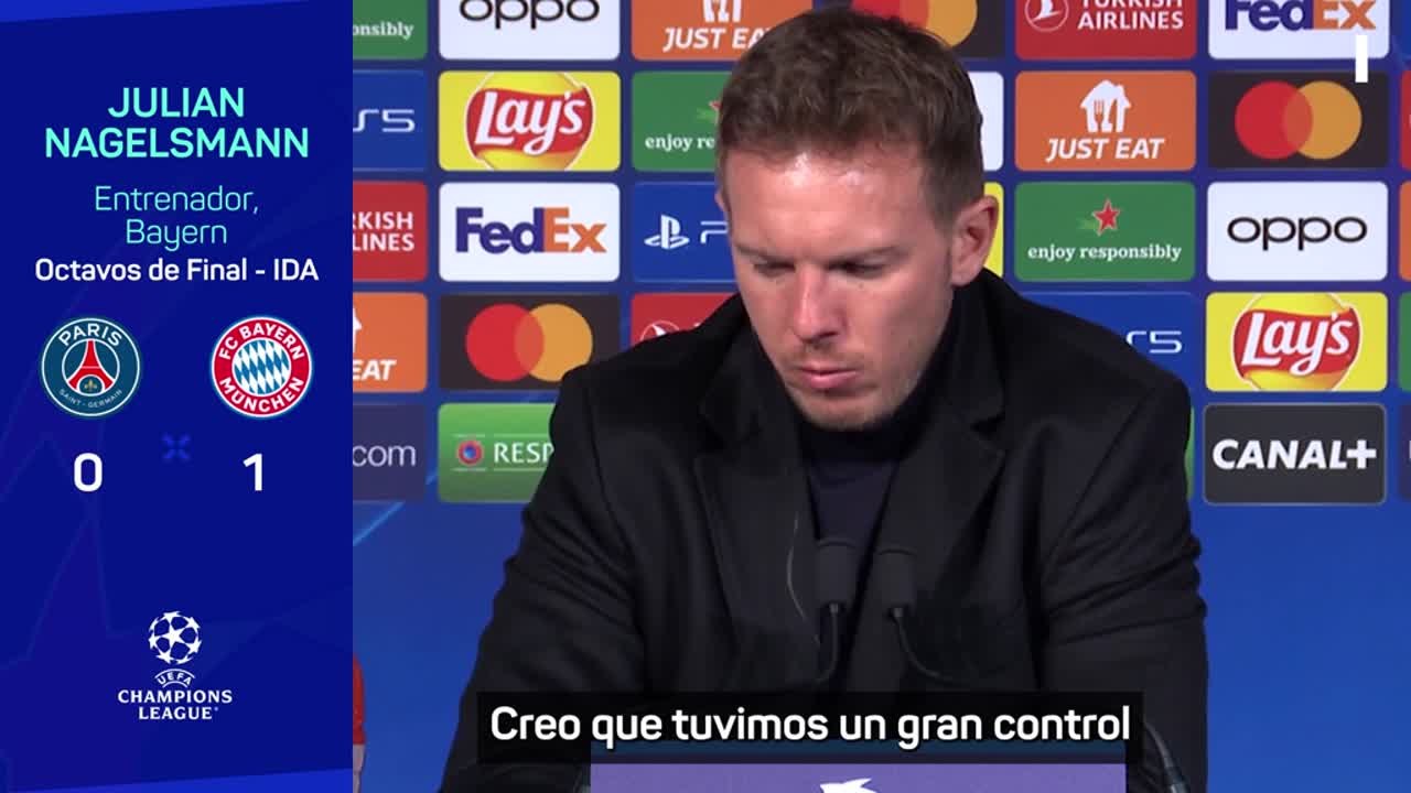 PSG 0 - BAYERN 1 | Rueda de prensa de Nagelsmann | Diario As