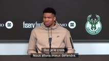 Bucks - Antetokounmpo : “Le classement ? Je m'en moque