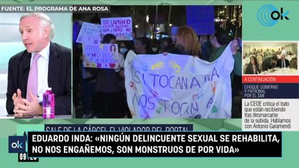 Eduardo Inda: «Ningún delincuente sexual se rehabilita, no nos engañemos, son monstruos de por vida»