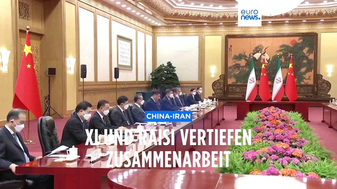 Iran: Schulterschluss in Peking