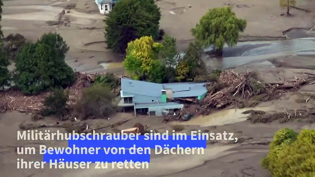 Mehrere Tote durch Tropensturm 'Gabrielle' in Neuseeland