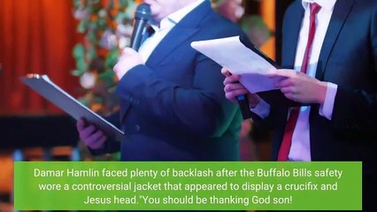 Damar Hamlin faces backlash for wearing jacket that fans say is