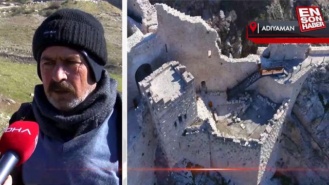 Adıyaman'daki Kahta Kalesi'nin son hali