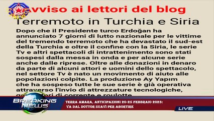 Terra amara, anticipazioni 20-25 febbraio 2023:  va dal dottor Suavi per abortire