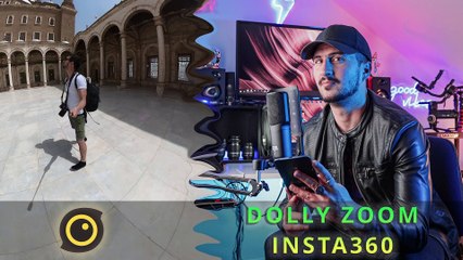 HOW TO MAKE DOLLY ZOOM IN INSTA360 TUTORIAL