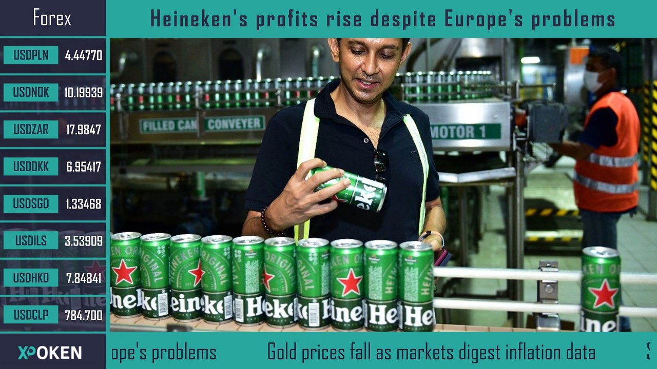 Xpoken nouvelles. Bénéfice de Heineken progresse malgré les problèmes en Europe