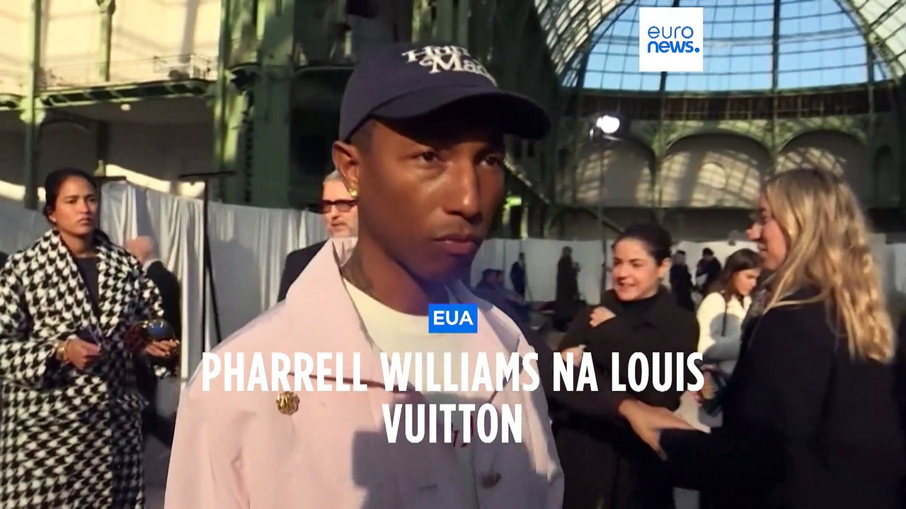 Pharrell Williams contratado pela marca de luxo Louis Vuitton
