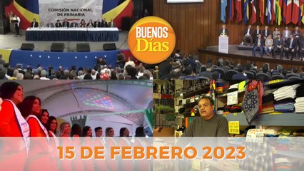 Noticias en la mañana en Vivo ️- Buenos Días Miércoles 15 de Febrero de 2023 - Venezuela