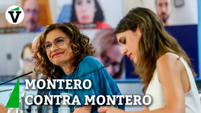 Montero contra Montero: el PSOE se lanza contra Podemos por su relato del 'solo sí es sí'
