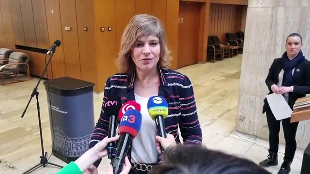 ZÁZNAM: Brífing podpredsedníčky vlády V. Remišovej