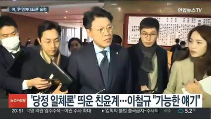 여권 일각 '윤대통령 명예대표'론 제기…당내 설왕설래