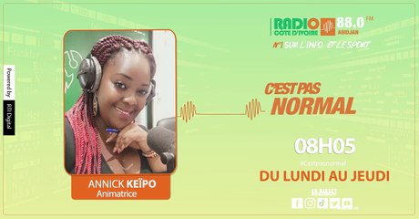 C'est Pas Normal du 15 Février 2023 avec Annick Keïpo Epse Loussouko