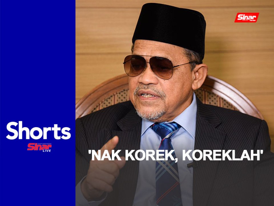 'Nak korek, koreklah'