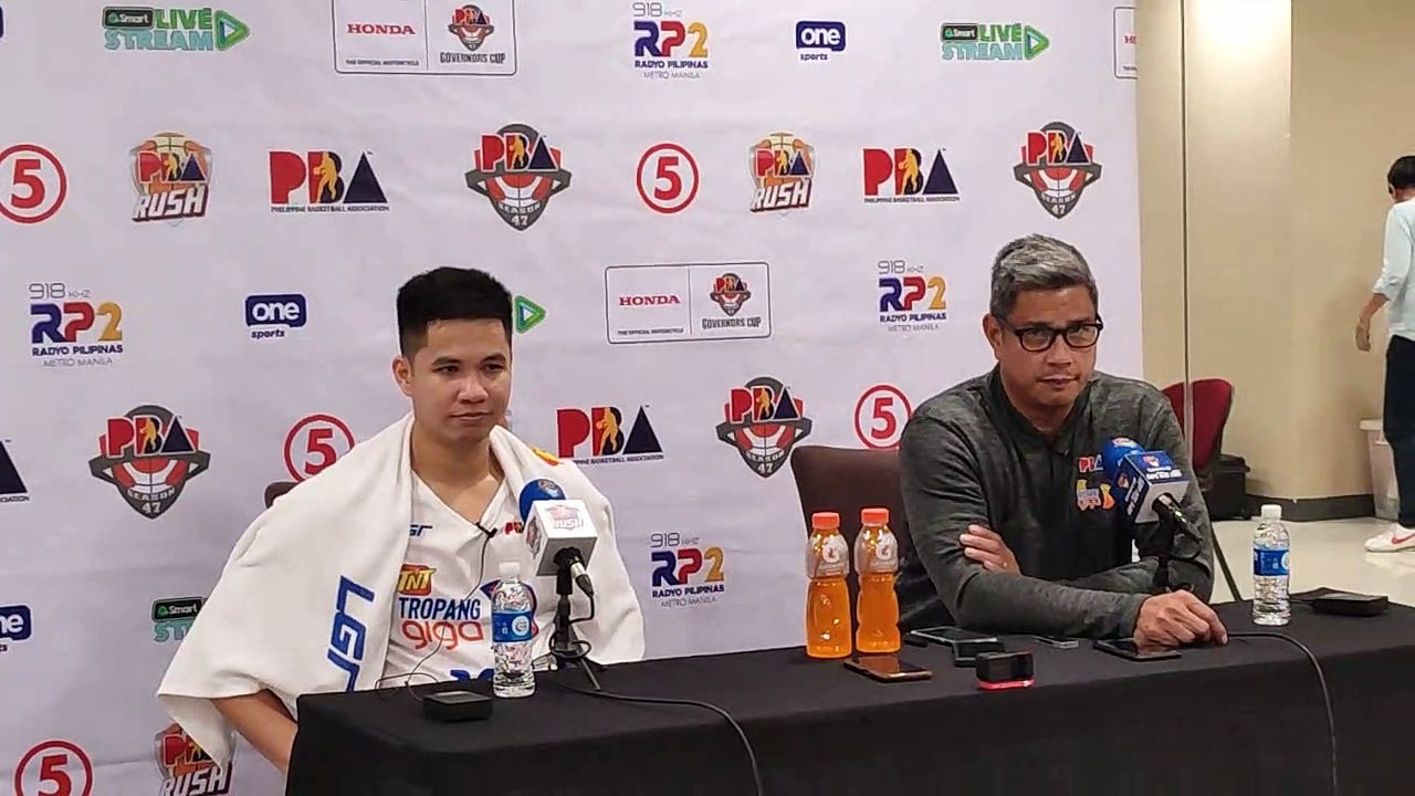 TNT postgame press conference after 138-116 win over Blackwater