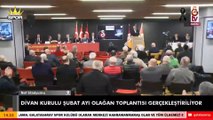 Volkan Demirel, Galatasaray Divan Kurulu toplantısında alkışlandı