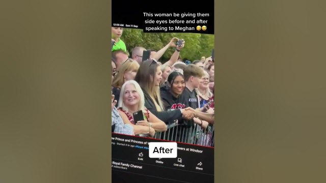 cuz she's not worth! meg is ignored forever#shorts #meghanmarkle #princeharry