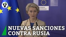 Bruselas anuncia la décima ronda de sanciones a Rusia por la 