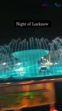 The beauty of Lucknow knows no bounds, especially at night| India | Travel With AeronFly | flights booking With AeronFly| AeronFly