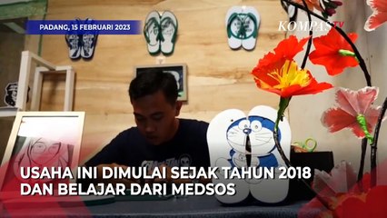 Pemuda Ini Iseng Bikin Sandal Jepit Ukiran, Malah Jadi Bisnis yang Menguntungkan