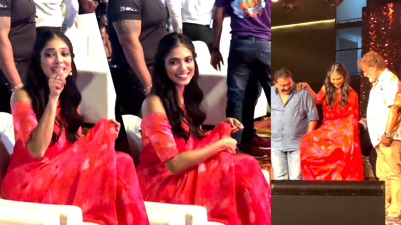 Malavika Mohanan At Christy Movie Audio Launch: ജഡേജ ചുവപ്പ് ഡ്രസ്സിൽ കലക്കൻ ലുക്കിൽ മാളവിക