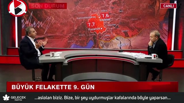 Gelecek Partisi Sözcüsü Serkan Özcan: Depremin 9. günündeyiz, tuvalet sorununu çözemeyen devlet mi olur?