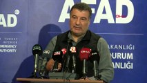 AFAD Deprem Risk ve Azaltma Genel Müdürü Orhan Tatar: Yer kabuğu 7.3 metre yer değiştirdi