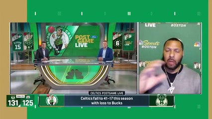 INSTANT REACTION_ Shorthanded Celtics battle Bucks to brink but fall short in OT