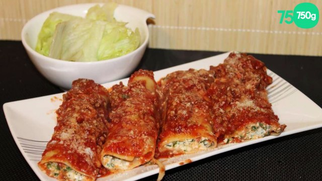 Cannelloni ricotta et blettes