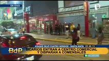 San Valentín sangriento: Sicarios desatan balacera en Mall Aventura de Santa Anita