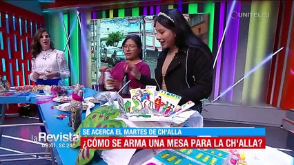 ¿Cómo armar una mesa para el tradicional martes de ch’alla?