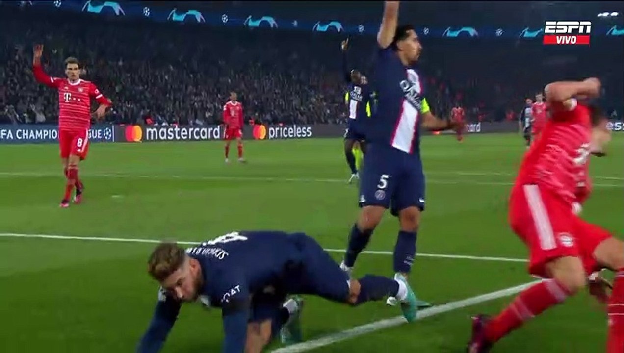 LIGA DE CAMPEONES DE LA UEFA 2022-23 - PSG (0-1) Bayer Munich - OCTAVOS DE FINAL - IDA - SEGUNDO TIEMPO