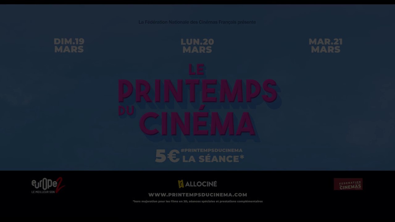 Teaser Le Printemps du cinéma 2023