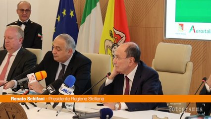 Schifani "Lavoriamo per mettere a sistema gli aeroporti siciliani"