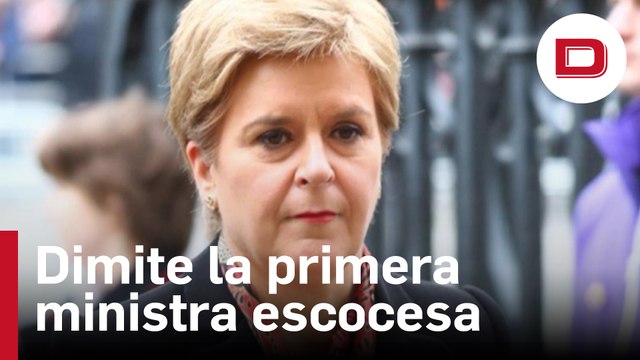 Nicola Sturgeon no resiste y dimite como ministra principal de Escocia
