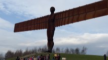 The Angel of the North celebrates its 25th birthday in Gateshead