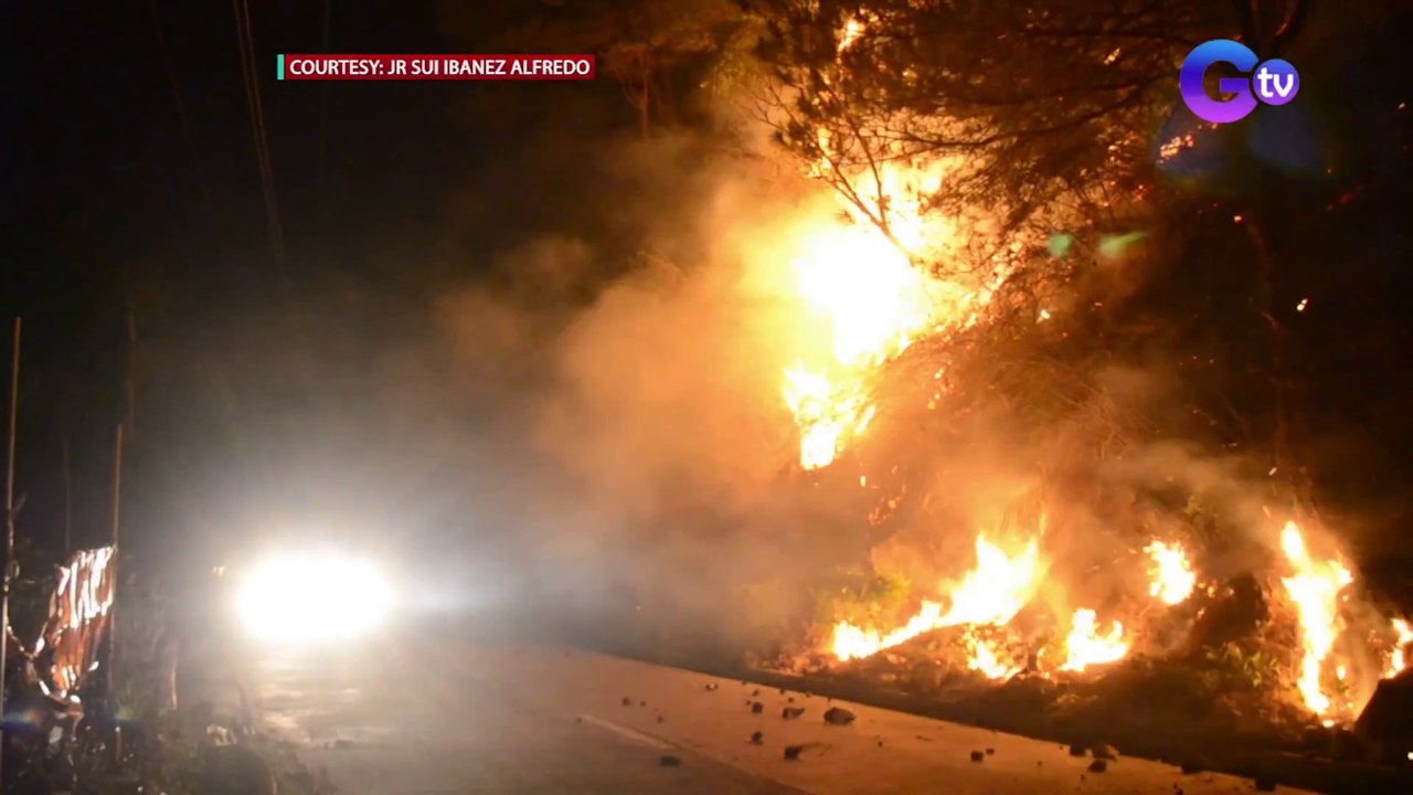 Magkasunod na forest fires sa Bontoc, Mountain Province, naitala | SONA