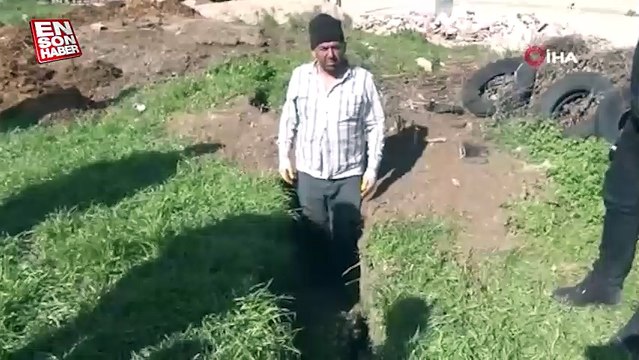 Hatay'da hayvanları telef olan adam o anları gözyaşları içinde anlattı